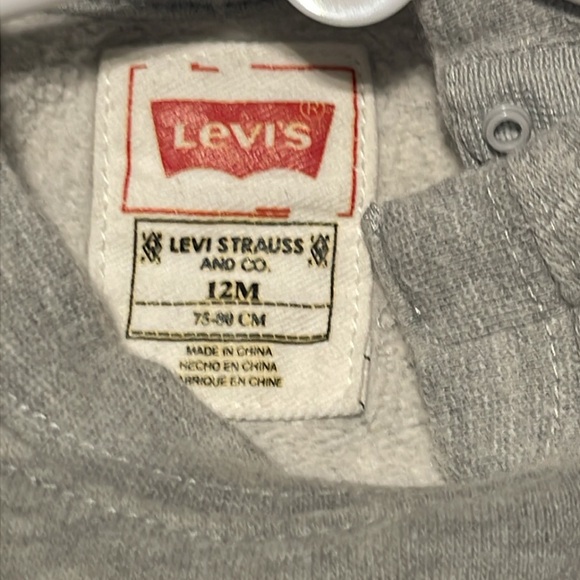 Levi’s Overalls Onesie Preowned Size 12 months - Picture 3 of 7